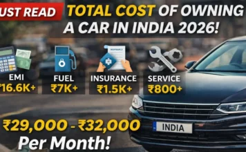 Total Cost of Owning a Car in India 2026: EMI, Fuel, Insurance & Service Explained Total Cost of Owning a Car in India 2026: EMI, Fuel, Insurance & Service Explained